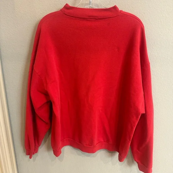 Vintage 1990s Chicago Bulls Crewneck Sweatshirt Original 6 NBA Jordan Era - Picture 3 of 9